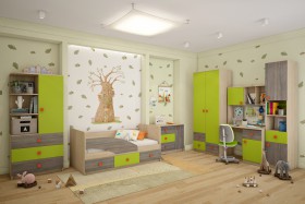 Детская комната Пуговка в Новом Уренгое - novyj-urengoj.katalogmebeli.com | фото