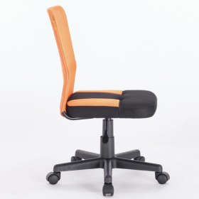 Кресло компактное BRABIX Smart MG-313 (черный, оранжевый) в Новом Уренгое - novyj-urengoj.katalogmebeli.com | фото 2