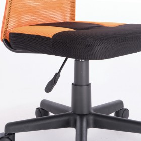 Кресло компактное BRABIX Smart MG-313 (черный, оранжевый) в Новом Уренгое - novyj-urengoj.katalogmebeli.com | фото 5