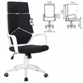 Кресло офисное BRABIX Prime EX-515 (черная ткань) в Новом Уренгое - novyj-urengoj.katalogmebeli.com | фото