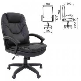 Кресло офисное BRABIX Trend EX-568 (черный) в Новом Уренгое - novyj-urengoj.katalogmebeli.com | фото