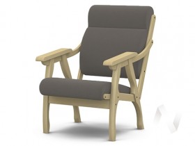 Кресло Вега-10 (бесцветный лак/ULTRA STONE) в Новом Уренгое - novyj-urengoj.katalogmebeli.com | фото